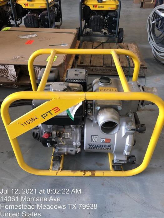 2020 WACKER NEUSON PT3A
