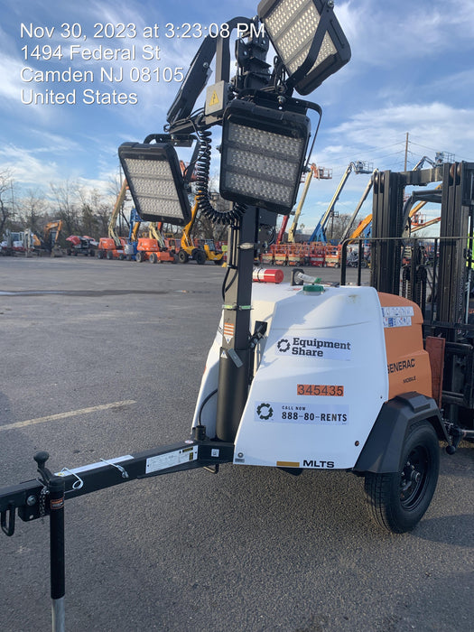 2023 Generac MLT2 Diesel, Flex Switch 120V Input, Powerzone Controller, (4) 320W LED Lights, 4kW Generator, 39.9 Gal Fuel Tank, 2" Ball, T3