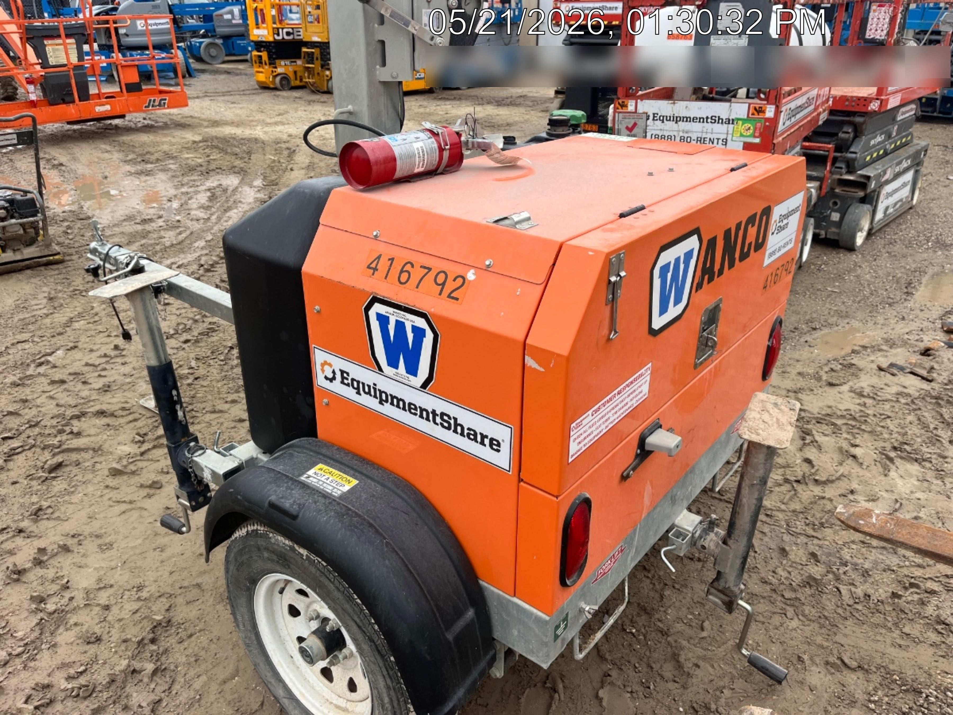 2024 Wanco WLTT-4MM4K Diesel, Deep Sea Controller, Shore Power Plug, Auto Start, (4) 350W LED Floodlights, 4kW Generator, 60 Gal Fuel Tank, 2" Ball, T3