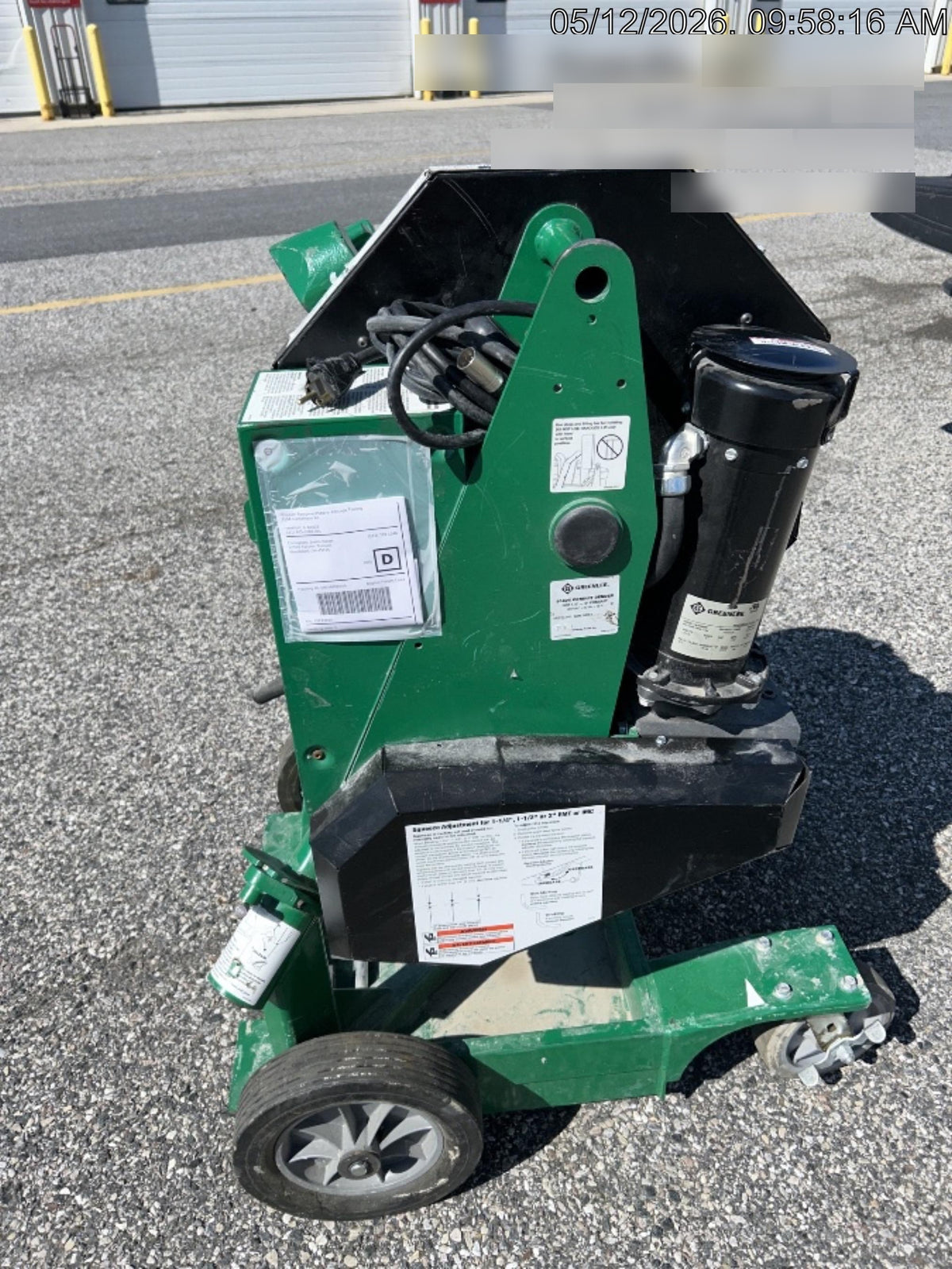 2024 GREENLEE 854DX