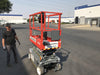 2020 Skyjack SJIII-3219 Solid NM Tires, Half height spring hinged entry gate, Dual Beacons, 800W Inverter