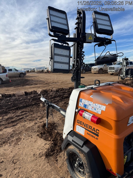 2024 Generac MLT2 Diesel, Flex Switch 120V Input, Powerzone Controller, 
(4) 320W LED Lights, 4kW Generator, 39.9 Gal Fuel Tank, 2" Ball, T3