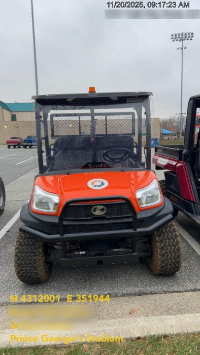 Kubota RTV-X1140W-H Plastic Canopy, Windshield Acrylic Clear, LED Strobe Light, Wire Harness Kit, Back up Alarm
