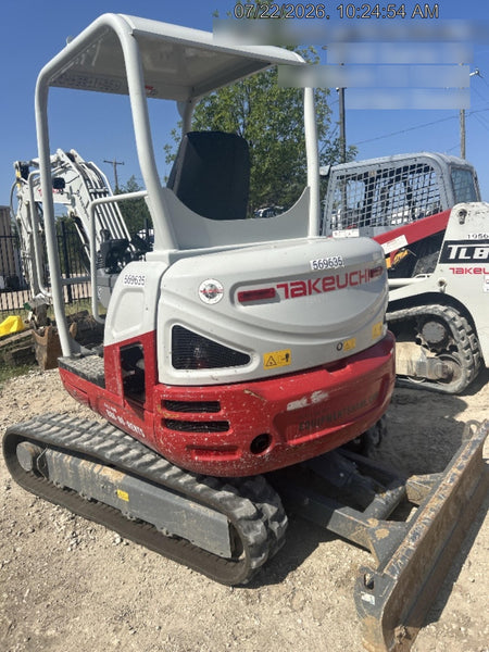 2025 TAKEUCHI TB235-2R