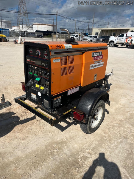 2021 Lincoln Electric Vantage 322 Vantage 322 Ready Pak 3 w/ Decals, ORANGE (includes trailer, cable rack, fender light kit) NO Telematics