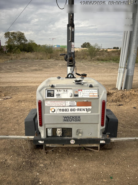 2019 Wacker Neuson LTV6L-MH Wacker Neuson LTV6L Mobile Light Tower w/Fuel Level Sensor Installed
