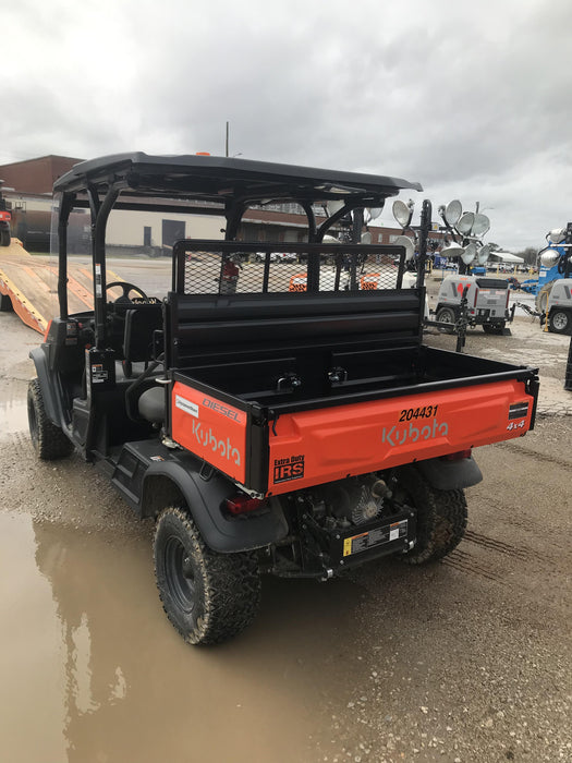2022 Kubota RTV-X1140W-H Plastic Canopy, Windshield Acrylic Clear, LED Strobe Light, Wire Harness Kit, Back up Alarm