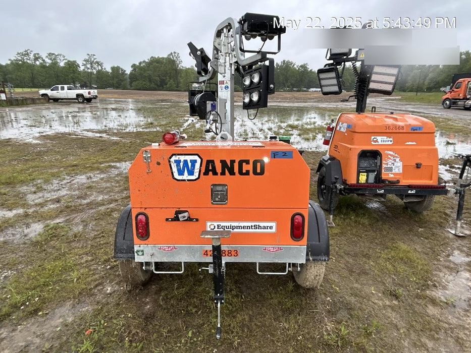 2024 Wanco WLTT-4MM4K Diesel, Deep Sea Controller, Shore Power Plug, Auto Start, (4) 350W LED Floodlights, 4kW Generator, 60 Gal Fuel Tank, 2" Ball, T3