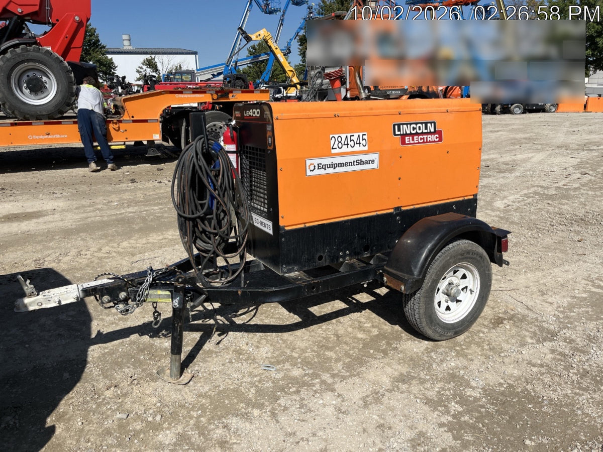 2022 Lincoln Electric LE400 Kubota V1505, Trlr, Cable Rack, Light Kit, ES Decals, T3