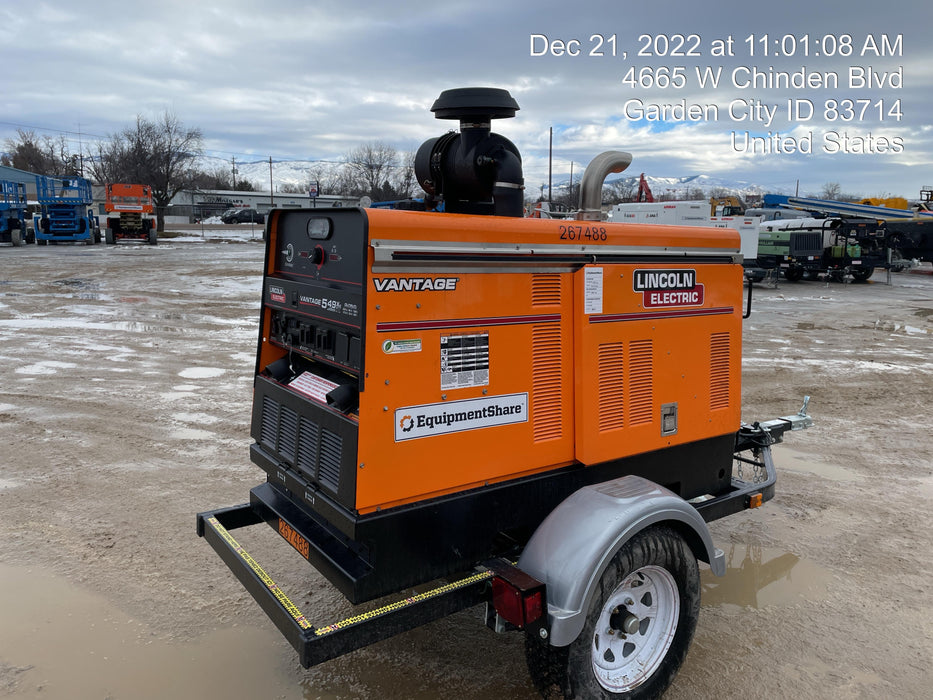 2022 Lincoln Electric Vantage 549X VANTAGE 549X READY-PAK 3