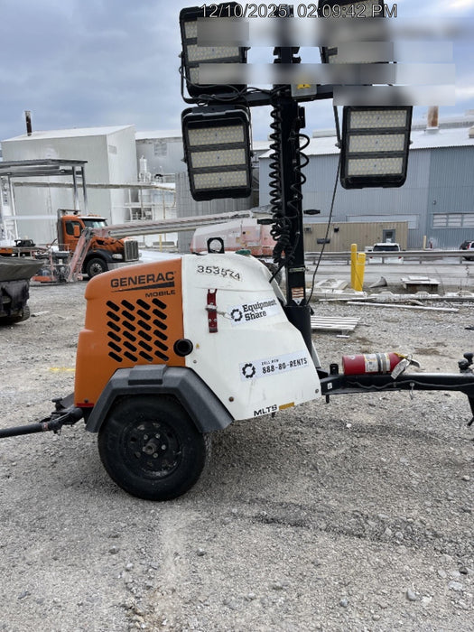 2023 Generac MLT2 Diesel, Flex Switch 120V Input, Powerzone Controller, (4) 320W LED Lights, 4kW Generator, 39.9 Gal Fuel Tank, 2" Ball, T3
