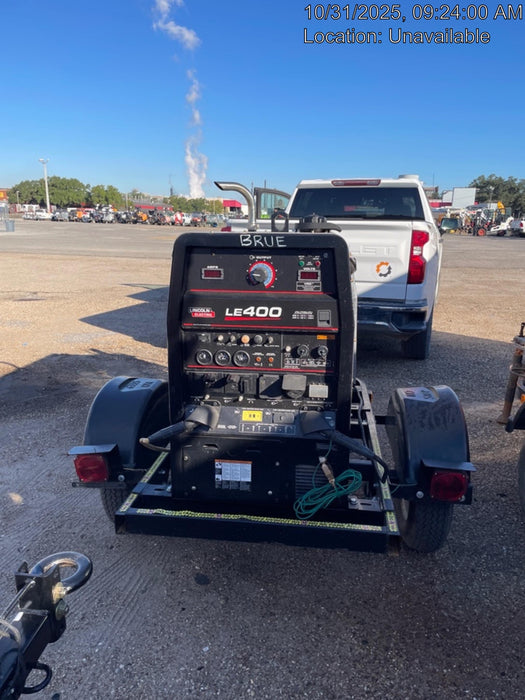 2024 Lincoln Electric LE400 Kubota V1505, Trlr, Cable Rack, Light Kit, ES Decals, T3