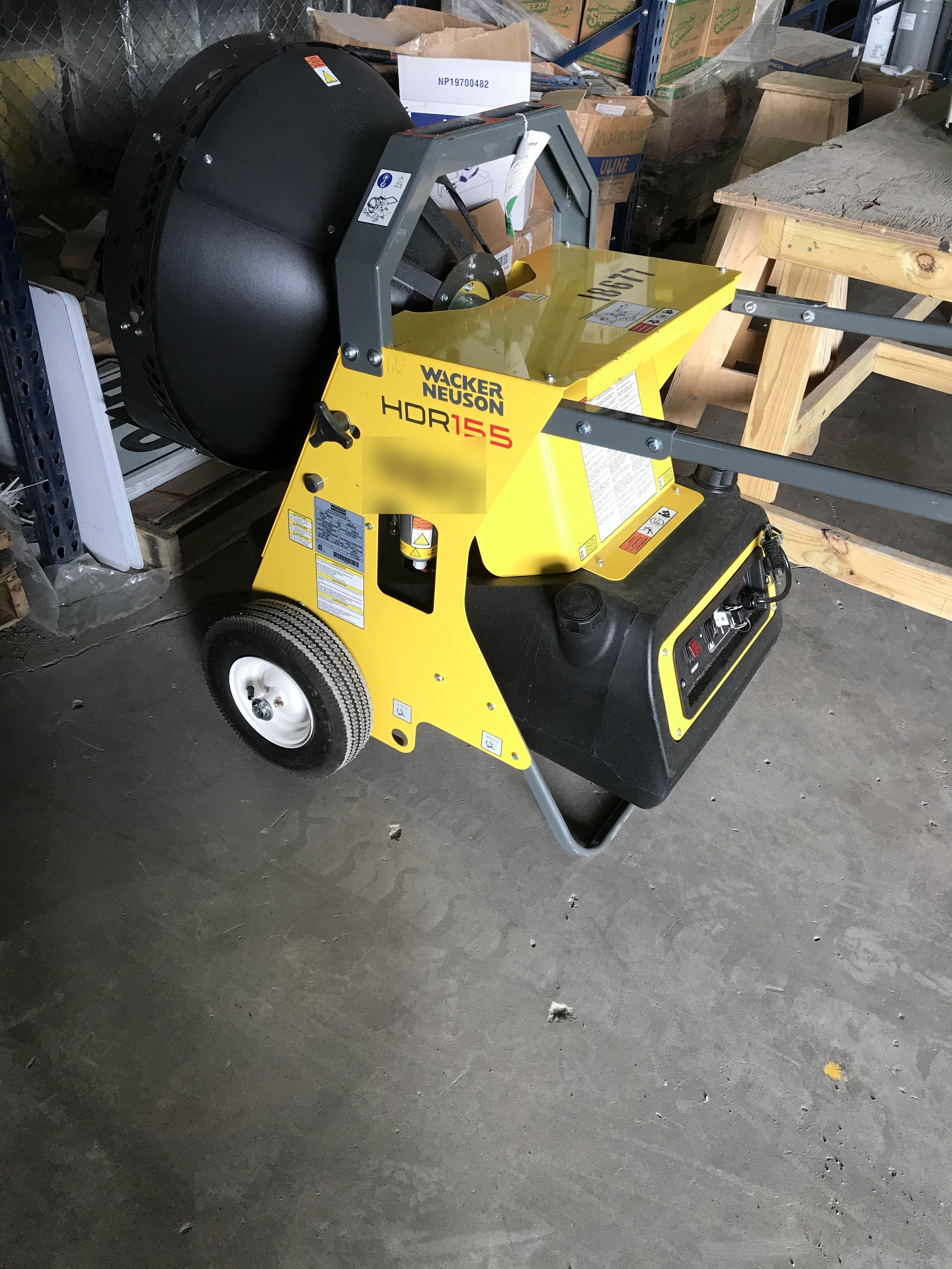 2018 WACKER NEUSON HDR 155