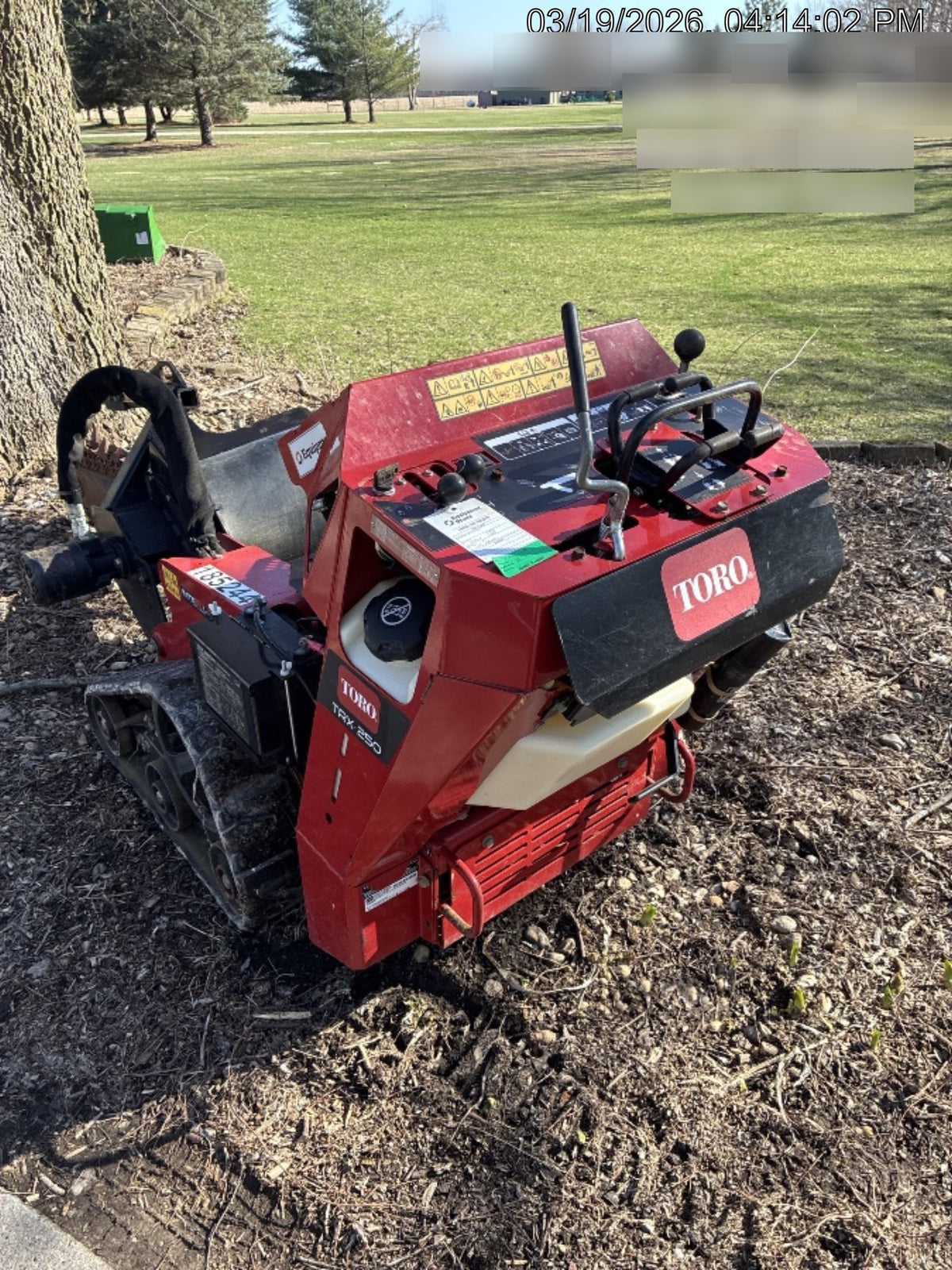 2021 TORO TRX-250