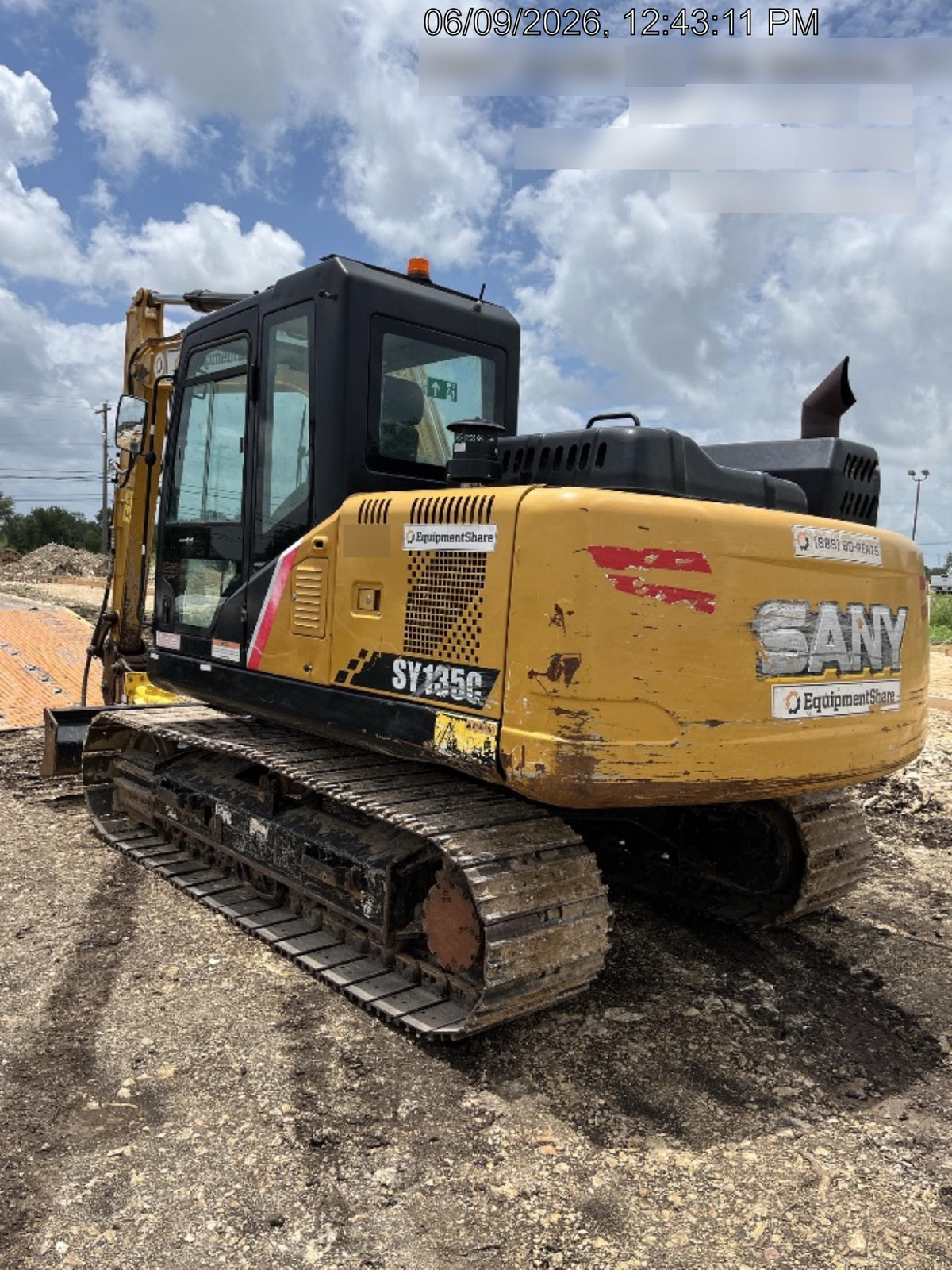 Sany SY135C Sany SY135 Tier 4 - Cab, Bucket