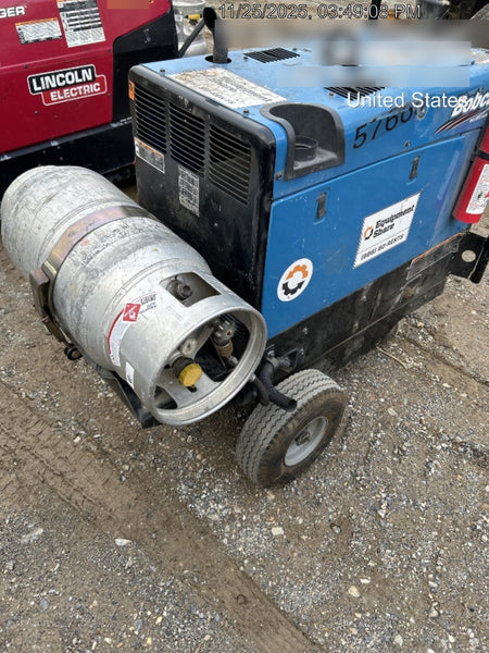 2019 Miller Electric BOBCAT 250 951600 PKG-250 amp Propane Welder, Standard w/Running Gear, Bracket, Hose"250 amp Propane Welder, Standard w/Running Gear, Bracket, Hose
