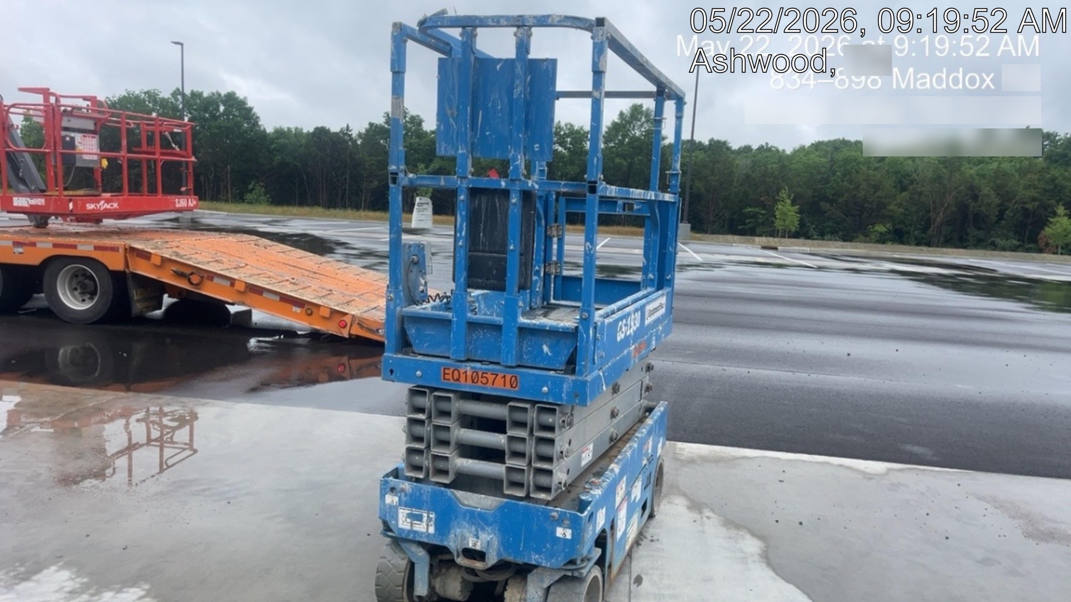 2020 Genie GS-1930 Solid Non Marking Tires, Beacon, Folding rails with half height swing gate