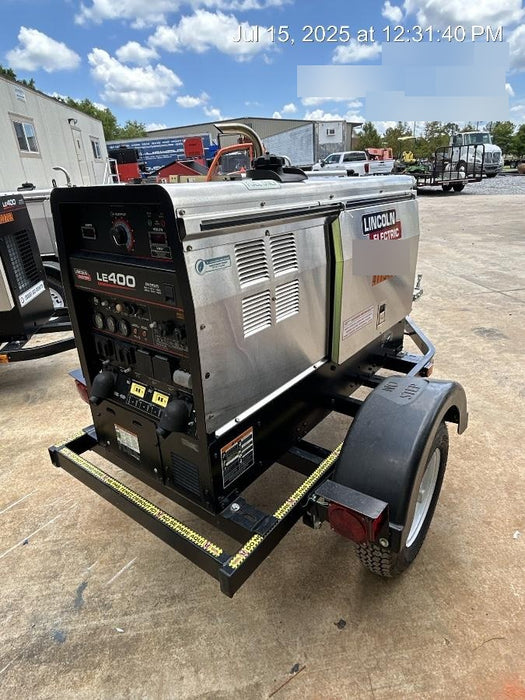 2024 Lincoln Electric LE400 Kubota V1505, Trlr, Cable Rack, Light Kit, ES Decals, T3