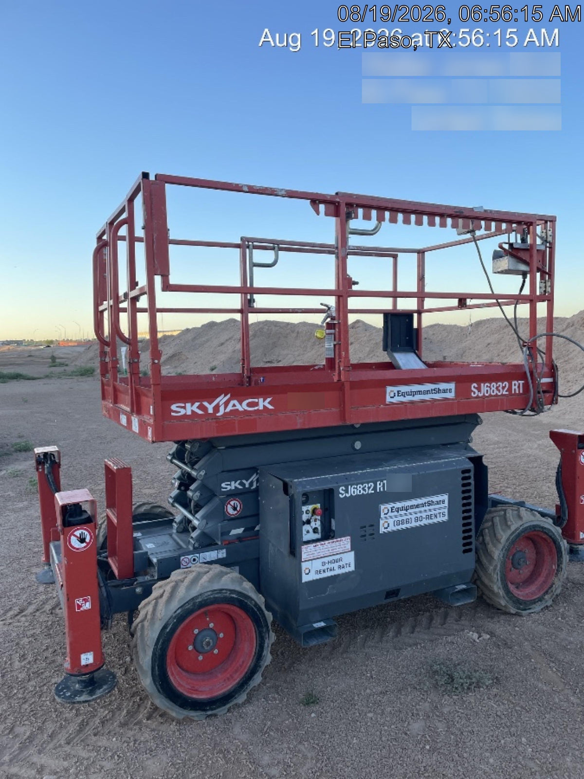 2018 SKYJACK SJ6832 RT