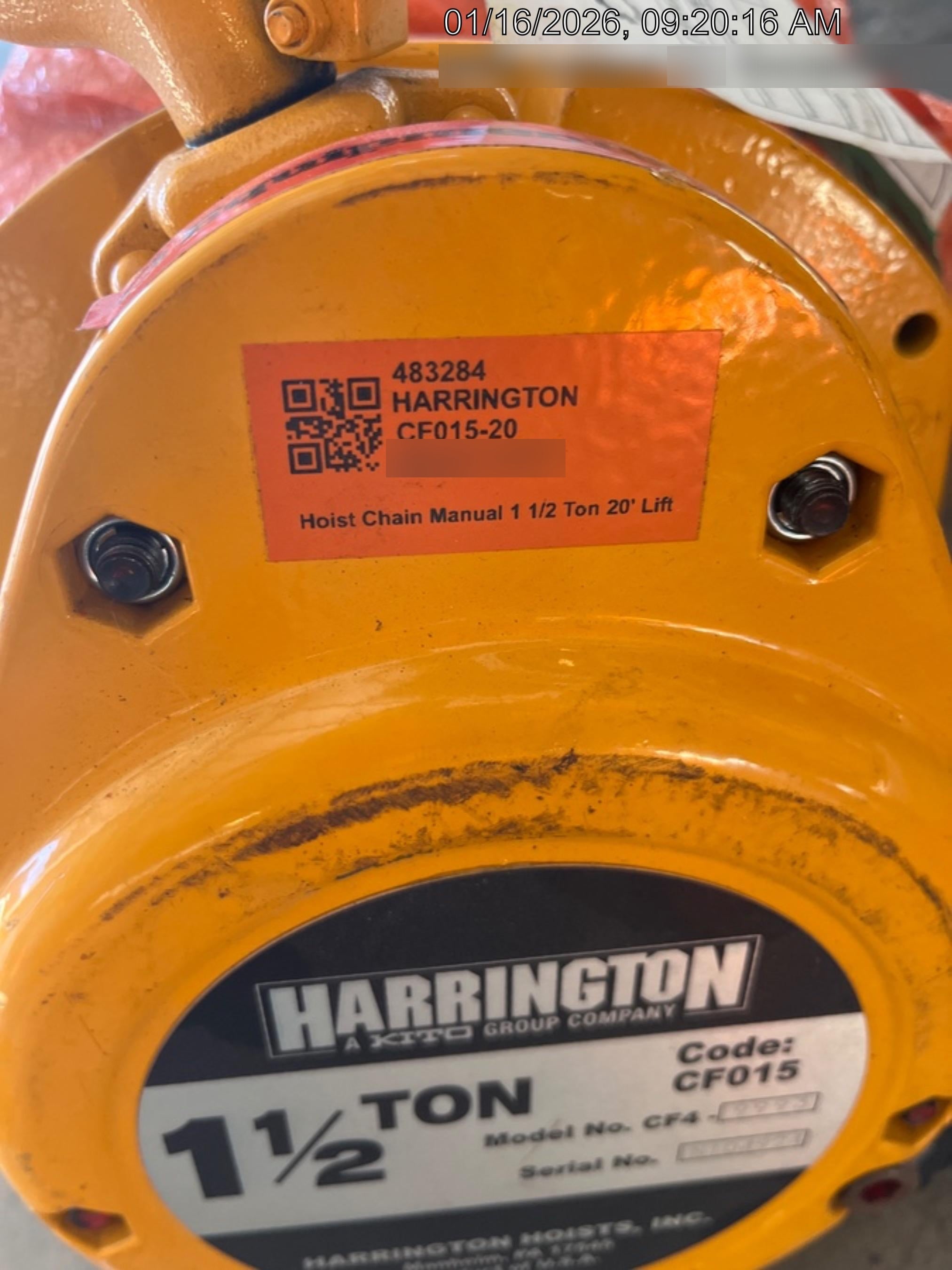 2024 HARRINGTON CF015-20