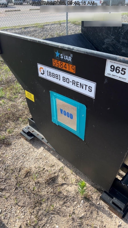 2025 STAR INDUSTRIES M-1820 - Self-Dump Hopper
