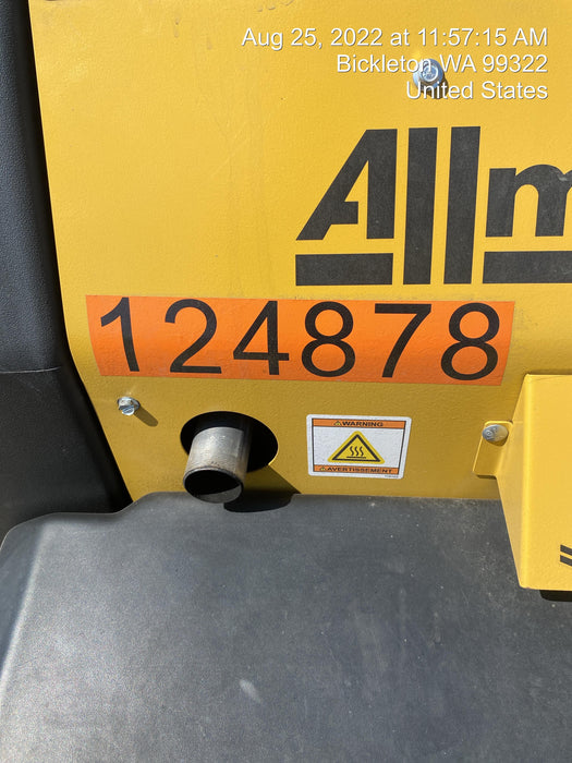 2020 Allmand NLV3GR (4) LED Light Fixture 350W, 23' Vertical Mast, 3kW Prime, Towable, Deep Sea L401, Leveling Jacks, Yanmar T4F 5.8hp