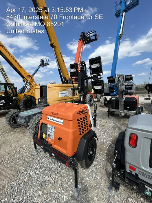 2024 Generac MLT2 Diesel, Flex Switch 120V Input, Powerzone Controller, 
(4) 320W LED Lights, 4kW Generator, 39.9 Gal Fuel Tank, 2" Ball, T3