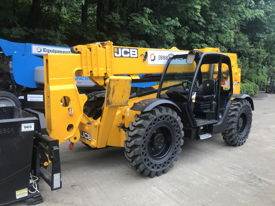 2020 JCB 510-56 Canopy, Solid Tires, Work Lights, Beacon, Aux Hydraulics, Back up Alarm, Lifting Eye, ES Decals