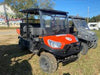 2021 Kubota RTV-X1140W-H Plastic Canopy, Windshield Acrylic Clear, LED Strobe Light, Wire Harness Kit, Back up Alarm