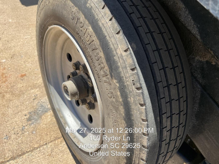 2024 TEXAS PRIDE TRAILERS 14'L x 7'W 5 Cu Yd Trunnion Hydraulic Dump