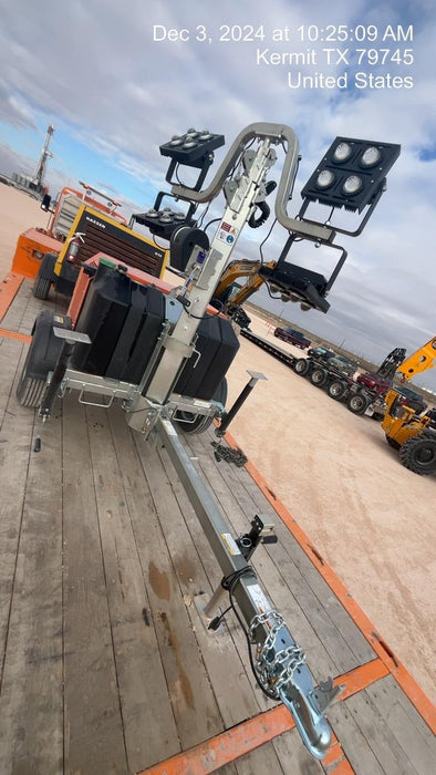 2024 Wanco WLTT-4MM4K Diesel, Deep Sea Controller, Shore Power Plug, Auto Start, (4) 350W LED Floodlights, 4kW Generator, 60 Gal Fuel Tank, 2" Ball, T3