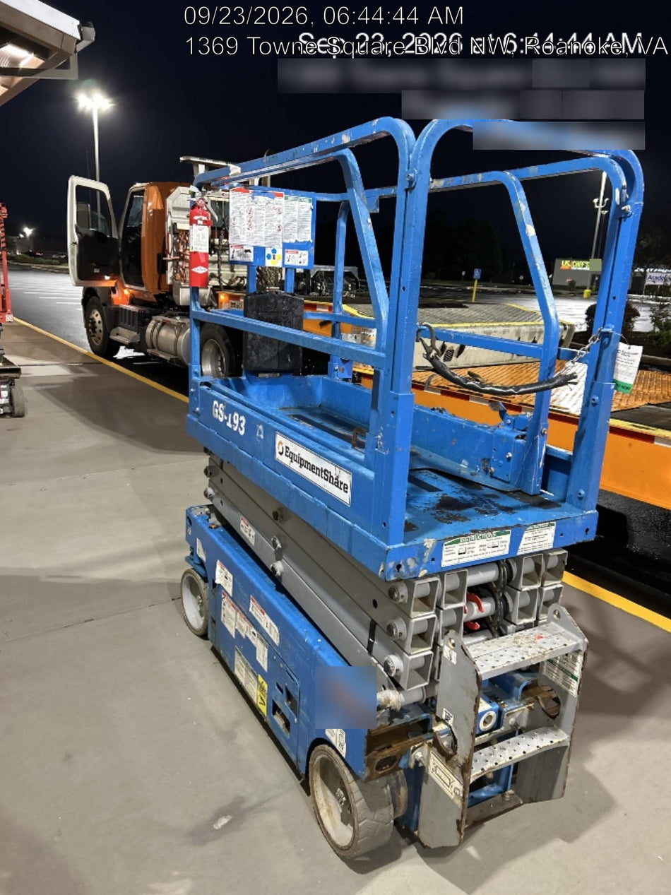 2020 Genie GS-1930 Fixed rails with chain entry gate - Pre A92.20