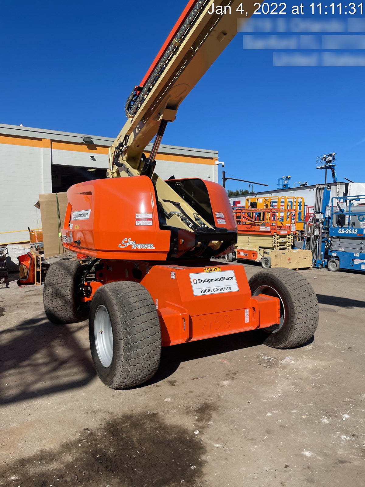 2021 JLG 660SJ