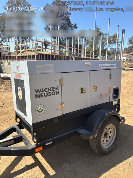 2019 WACKER NEUSON G25