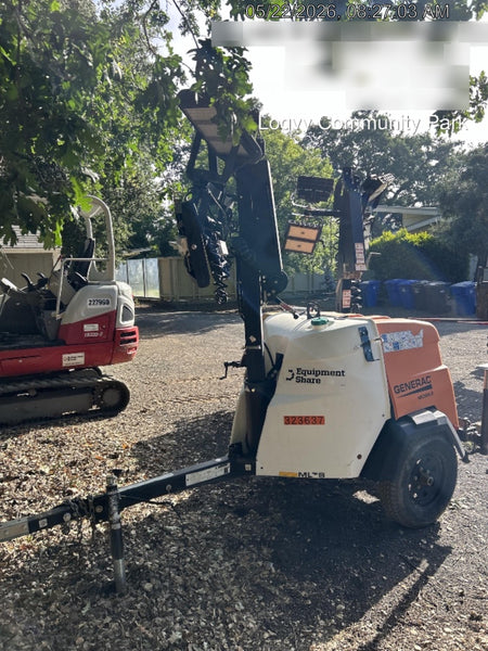 2023 Generac MLT2 Diesel, Flex Switch 120V Input, Powerzone Controller, (4) 320W LED Lights, 4kW Generator, 39.9 Gal Fuel Tank, 2" Ball, T3