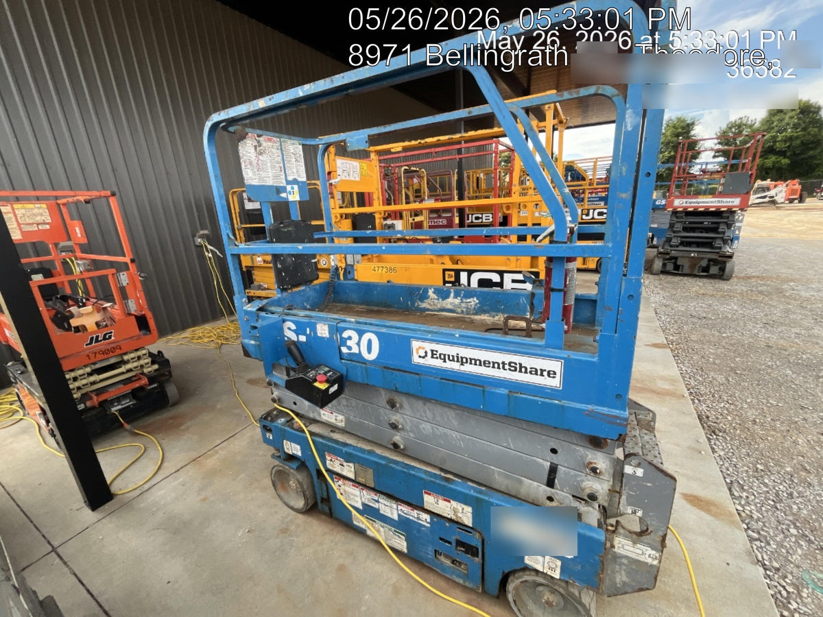 2019 Genie GS-1930 Fixed Rails with Chain Entry
