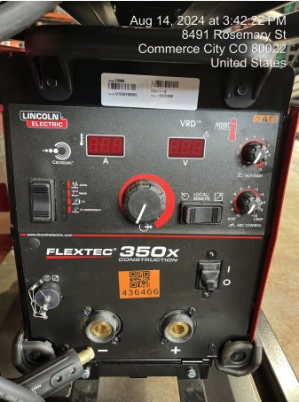 2024 LINCOLN ELECTRIC FLEXTEC 350X