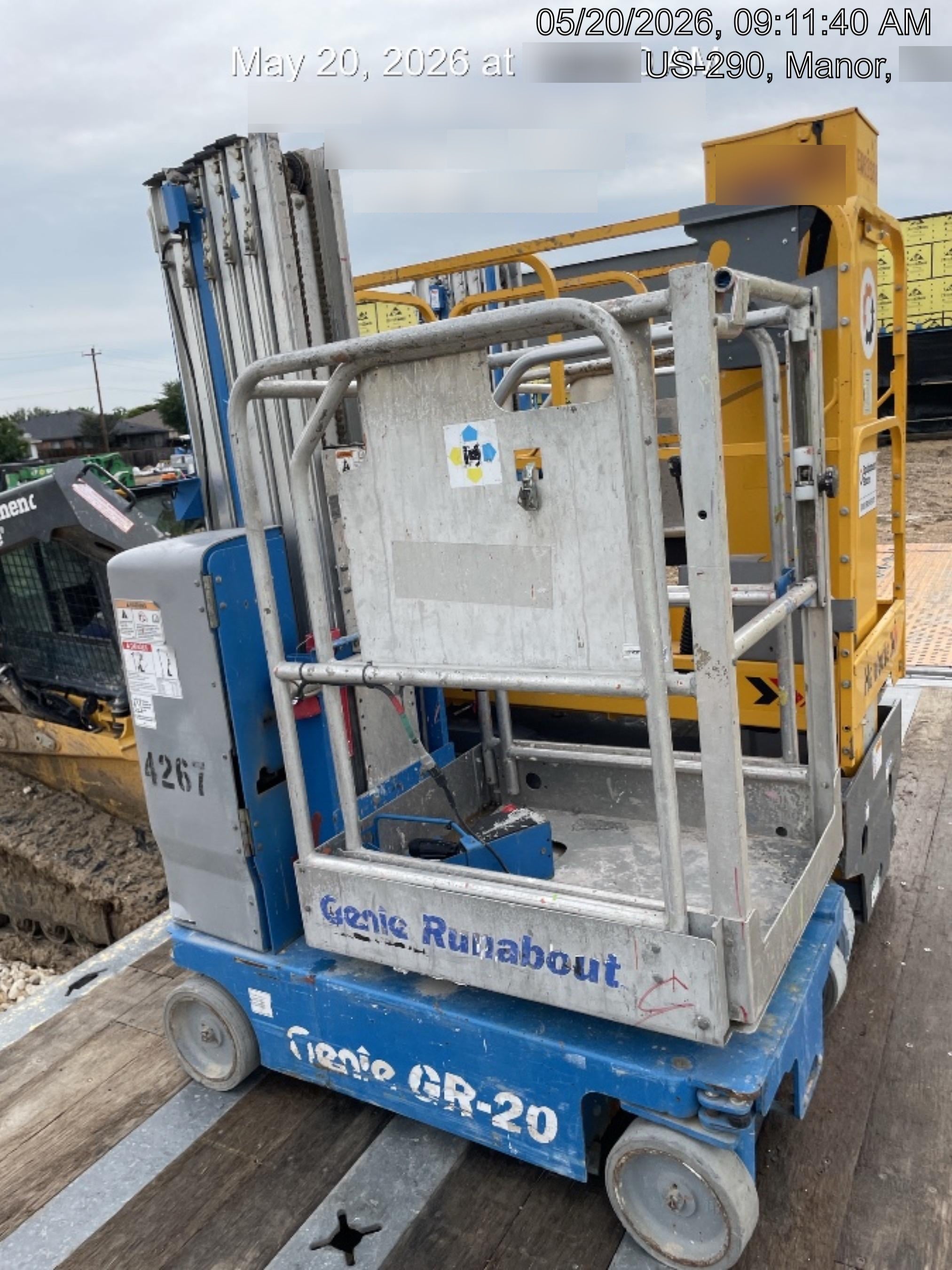 2017 GENIE GR-20