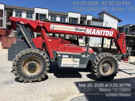2019 Manitou MTA10055 MTA10055 - 120 HP T4, Canopy, Worklights/Strobe, Beacon, 66" Carriage, 60" Forks, Solid Tires, Lift Hook, Aux Hydraulics