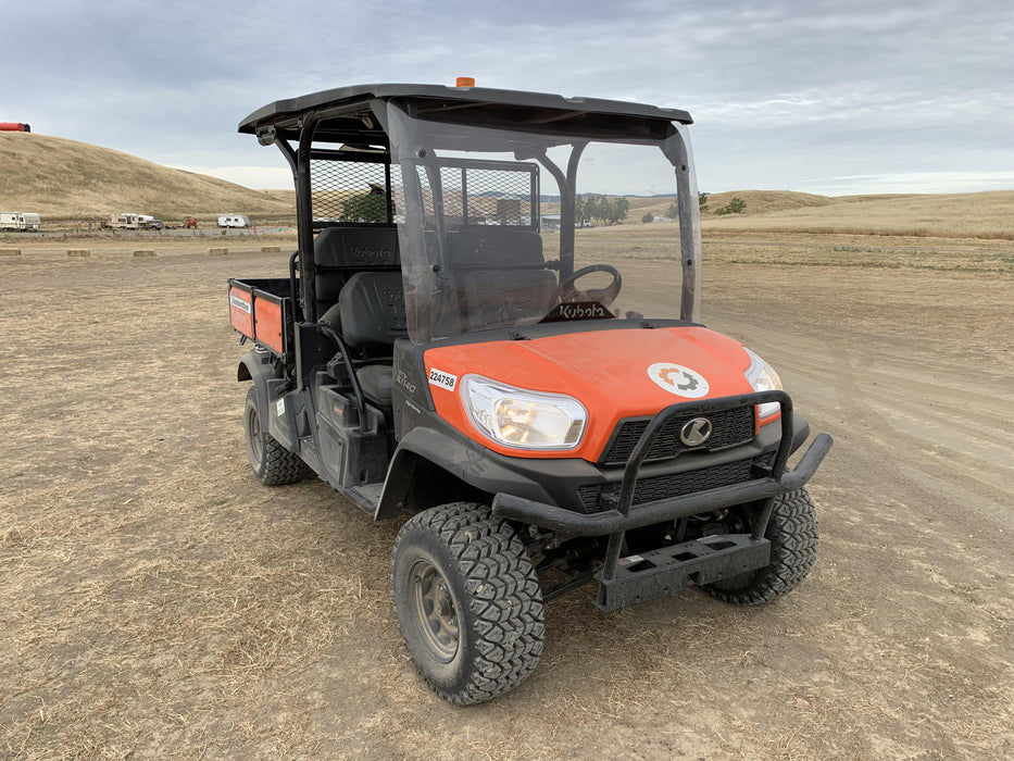 2022 Kubota RTV-X1140W-H Plastic Canopy, Windshield Acrylic Clear, LED Strobe Light, Wire Harness Kit, Back up Alarm