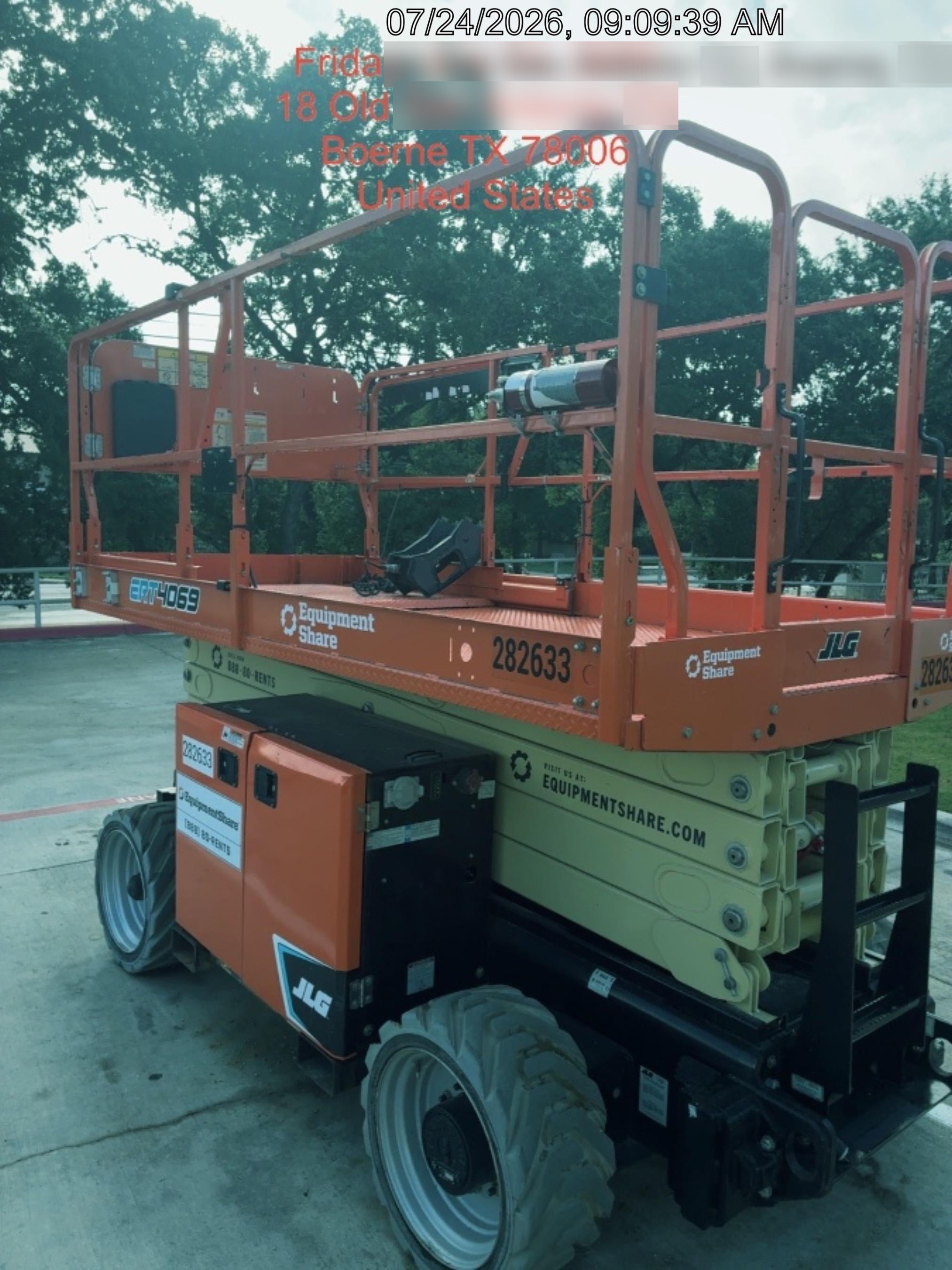 2022 JLG ERT4069