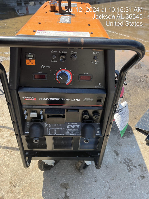 2024 LINCOLN ELECTRIC Ranger 305 LPG