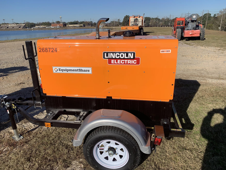 2022 Lincoln Electric LE400 Kubota V1505, Trlr, Cable Rack, Light Kit, ES Decals, T3