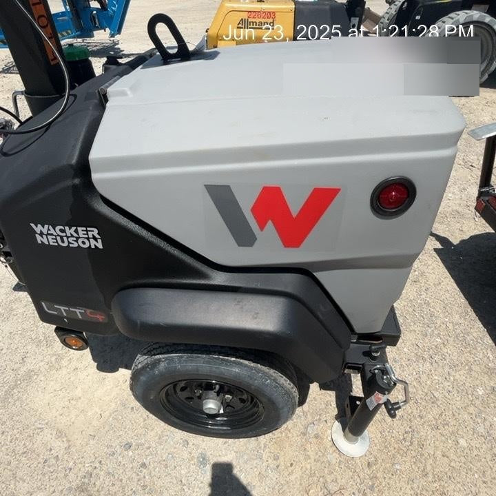 2024 Wacker Neuson LTT4 Diesel, Kohler KDW702, Deep Sea Controller, Auto Start, LED 320W, Bypass Outlet, T3