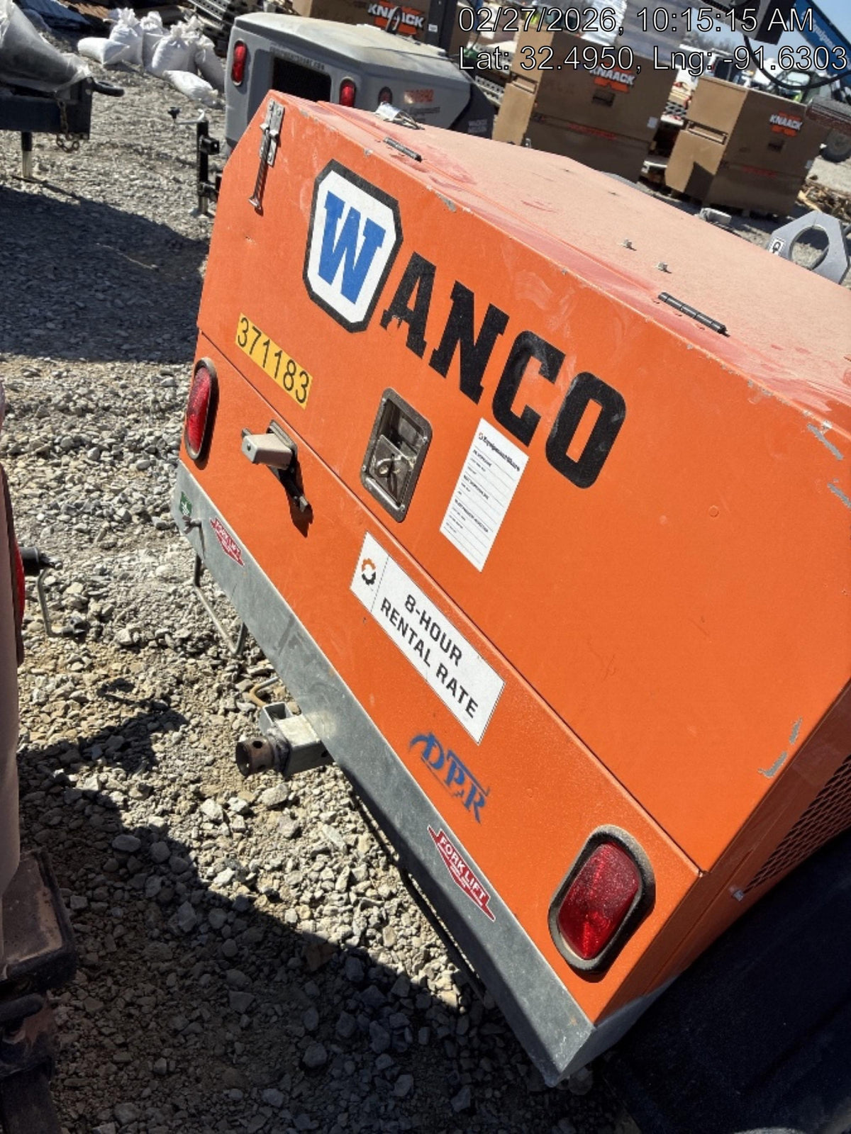 2023 Wanco WLTT-4MM4K Diesel, Deep Sea Controller, Shore Power Plug, Auto Start, (4) 350W LED Floodlights, 4kW Generator, 60 Gal Fuel Tank, 2" Ball, T3