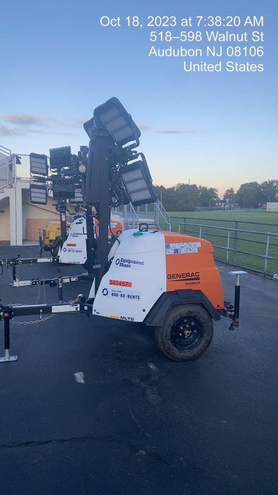 2023 Generac MLT2 Diesel, Flex Switch 120V Input, Powerzone Controller, (4) 320W LED Lights, 4kW Generator, 39.9 Gal Fuel Tank, 2" Ball, T3