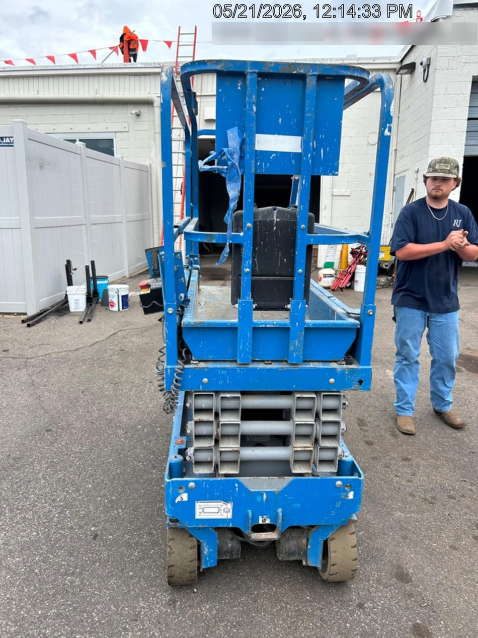 2020 Genie GS-1930 Fixed rails with chain entry gate - Pre A92.20