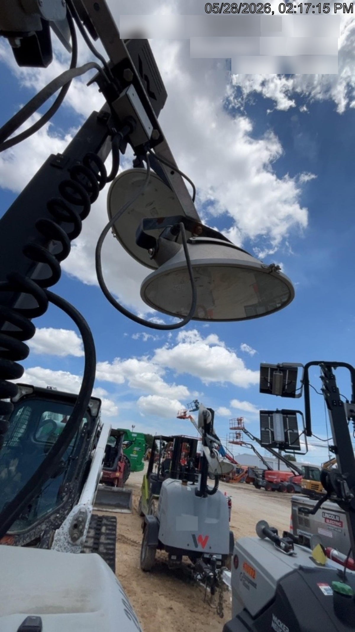2018 Wacker Neuson LTV6L-MH Wacker Neuson LTV6L Mobile Light Tower w/Fuel Level Sensor Installed