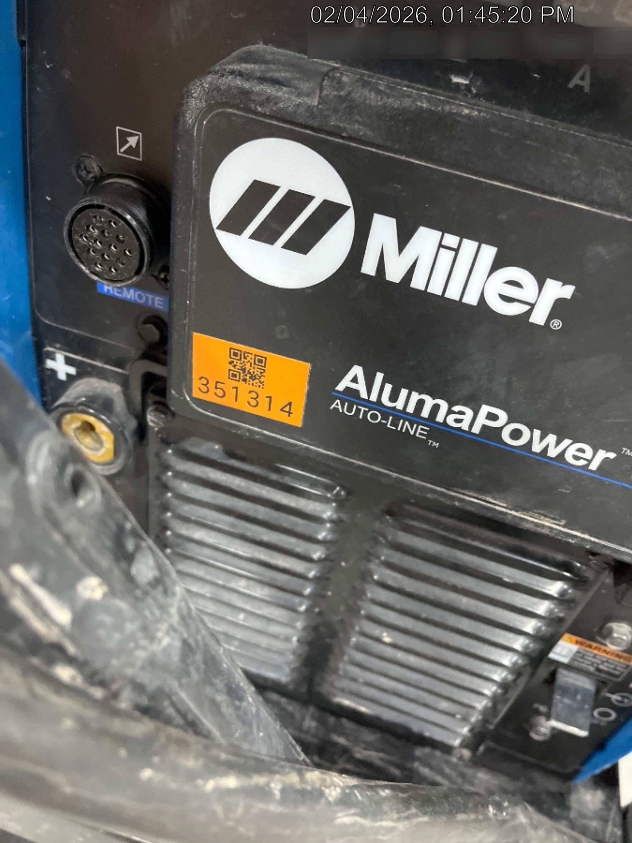 2023 MILLER ELECTRIC AlumaPower 350 MPA