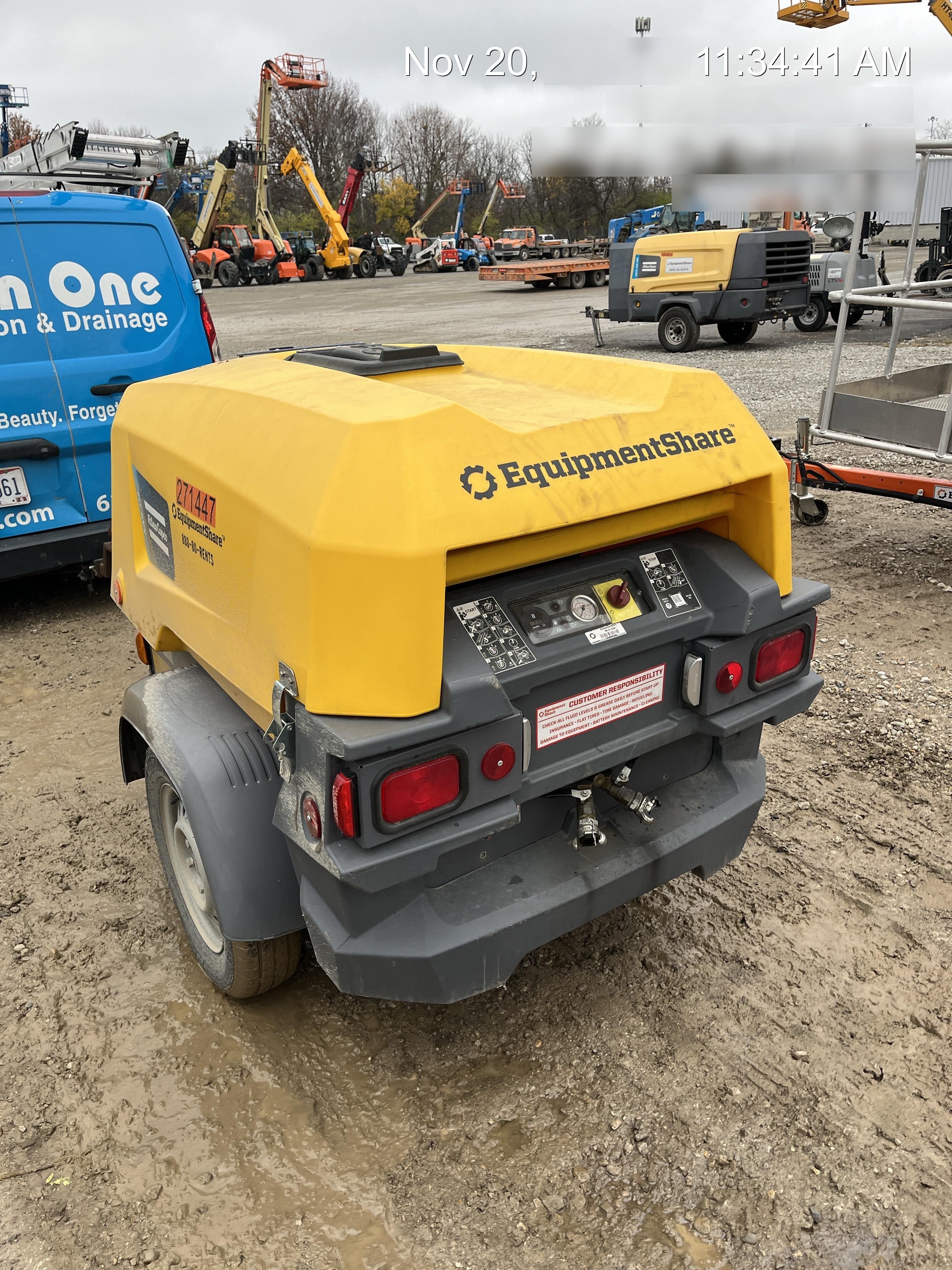 2022 ATLAS COPCO XAS 110